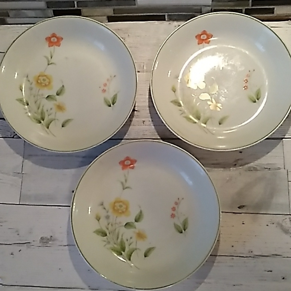 Vintage Castlecourt April Flowers Japan 🥣 bowls
